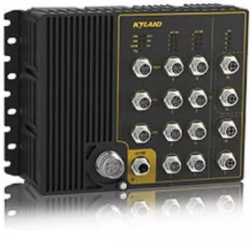 Коммутатор управляемый Kyland Aquam8612 302242896 Layer 3 managed, support NAT based on hardware, 4*10/100/1000M Base-T(X) pushpull M12 connector port