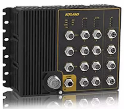 Коммутатор управляемый Kyland Aquam8612 302242910 Layer 3 managed, 4*10/100/1000M Base-T(X) pushpull M12 connector ports, 8*10/100M Base-TX pushpull M