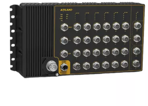 Коммутатор управляемый Kyland Aquam8628 302242876 Layer 3 managed, 4*10/100/1000M Base-T(X) pushpull M12 connector ports, 24*10/100M Base-TX pushpull