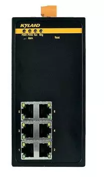 Коммутатор управляемый Kyland SICOM3000A 300071668 6 10/100Base-TX ports, RS232 RJ45, 24-48VDC(18-72VDC) dual redundant power supplies, PROFINET (with