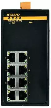 Коммутатор управляемый Kyland SICOM3000A 300071672 8 10/100Base-TX ports, RS232 RJ45, 100-240VAC/110-220VDC(85-264VAC/77-300VDC) single power supply,