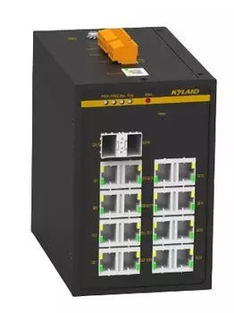 Коммутатор управляемый Kyland SICOM3000A 300071701 2 100/1000Base-X SFP ports, 16 10/100Base-T(X) RJ45 ports, RS232 RJ45, 24-48VDC(18-72VDC) dual redu