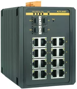Коммутатор управляемый Kyland SICOM3000A 300071711 4 100Base-X SFP ports, 16 10/100Base-T(X) RJ45 ports, RS232 RJ45, 100-240VAC/110-220VDC(85-264VAC/7