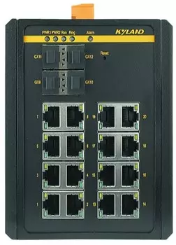 Коммутатор управляемый Kyland SICOM3000A 300071714 4 100/1000Base-X SFP ports, 16 10/100/1000Base-T(X) RJ45 ports, RS232 RJ45, 100-240VAC/110-220VDC(8