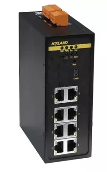 Коммутатор управляемый Kyland SICOM3000A-LITE 300071502 8 10/100Base-TX ports, Console Port Mini USB, 24VDC(18-36VDC) dual redundant power supplies