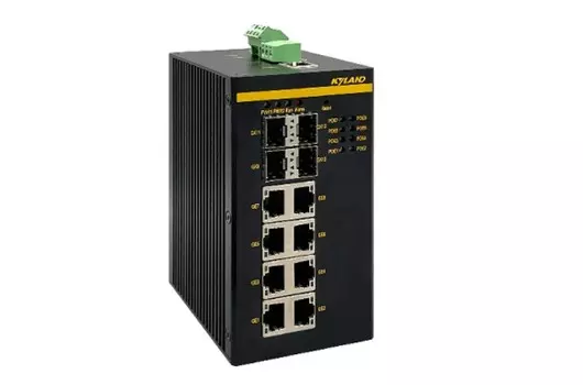 Коммутатор управляемый Kyland SICOM3000S 300073005 2Ч100/1000Base-X SFP ports;4Ч10/100BASE-T(X) RJ45 PoE ports;48VDC(12-57VDC),dual redundant power in