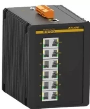 Коммутатор управляемый Kyland SICOM3000TSN 300032002 Layer 2 managed DIN-Rail TSN switch 12 10/100/1000Base-T(X) RJ45 ports, Console Port RS232 RJ45,