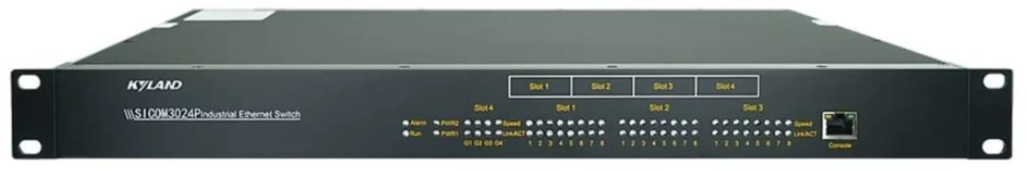 Коммутатор управляемый Kyland SICOM3024P 300193219 12 100Base-FX multi mode fiber ports, SC connector, 1310nm, 5km, 12 10/100Base-TX RJ45 ports, 24VDC