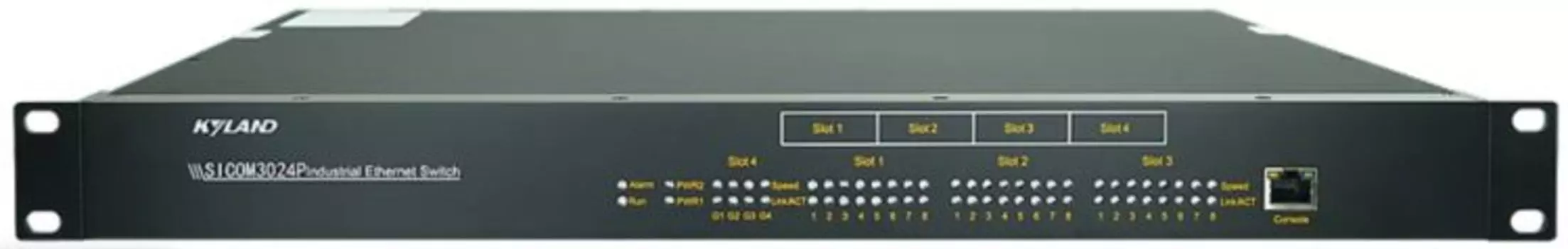 Коммутатор управляемый Kyland SICOM3024P 300193222 12 100Base-FX multi mode fiber ports, ST connector, 1310nm, 5km, 12 10/100Base-TX RJ45 ports, 24VDC