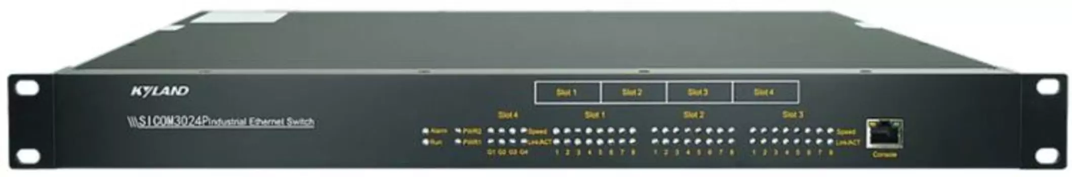 Коммутатор управляемый Kyland SICOM3024P 300193242 16 100Base-FX multi mode fiber ports, ST connector, 1310nm, 5km, 8 10/100Base-TX RJ45 ports, 100-24