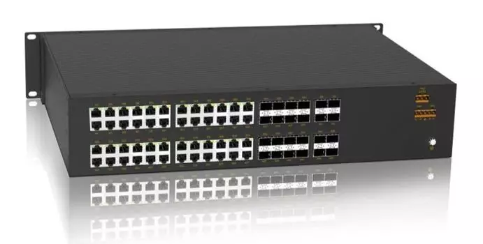 Коммутатор управляемый Kyland SICOM6448G 301072101 4 10G SFP ports,20 1000M combo ports of 100M/1000M SFP or 10/100/1000Base-TX, 28 10/100/1000Base-TX