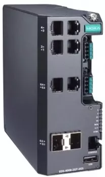 Коммутатор управляемый MOXA EDS-4008-2GT-2GS-LV-T 4*10/100BaseT(X) ports, 2*10/100/1000BaseT(X), 2*100/1000BaseSFP ports, dual power inputs