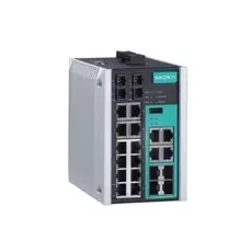 Коммутатор управляемый MOXA EDS-518E-MM-SC-4GTXSFP 12x10/100BaseT(X) ports, 2 100BaseFX multi-mode ports with SC connectors, and 4 combo 10/100/1000Ba