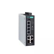 Коммутатор управляемый MOXA EDS-P506E-4PoE-2GTXSFP-T 4xPoE/ PoE+ 10/100BaseTX, 2xCombo 10/100/1000BaseTX или 100/1000BaseSFP, с расширенным диапазоном