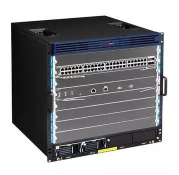 Коммутатор QTECH QSW-7610 шасси, 8 слотов для сервисных модулей, 2 слота для модулей управления, 2 слота для модулей коммутаторной матрицы