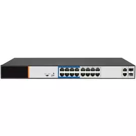 Коммутатор REDLINE RL-SW16P2S2 16 портовый POE