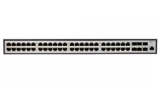 Коммутатор управляемый ORIGO OS3254/A1A 48x1000Base-T, 6x10GBase-X SFP+, RJ45 Console, 19" w/brackets, L3