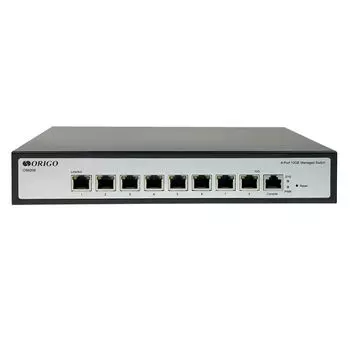 Коммутатор управляемый ORIGO OS6208/A1A (L2) 8x1Гбит/с