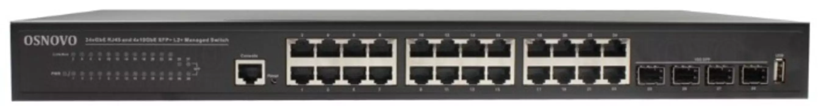 Коммутатор управляемый OSNOVO SW-24G4X-L2