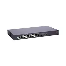 Коммутатор управляемый QTECH QSW-4600-28TX-AC L2+, 24*10/100/1000 BASE-T, 4*1G/10G BASE-X SFP+, 4K VLAN, 16K MAC-адресов, 100-240В AC встроенный блок