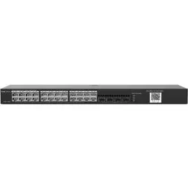 Коммутатор управляемый RUIJIE NETWORKS RG-NBS3100-24GT4SFP 24-Port Gigabit L2 Managed Switch, 24 Gigabit RJ45 Ports, 4 SFP Slots, 19-inch Rack-mountab