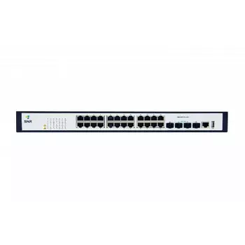 Коммутатор управляемый SNR SNR-S2989G-24TX уровня 2, 24 порта 10/100/1000Base-T, 4 порта 1/10G SFP+