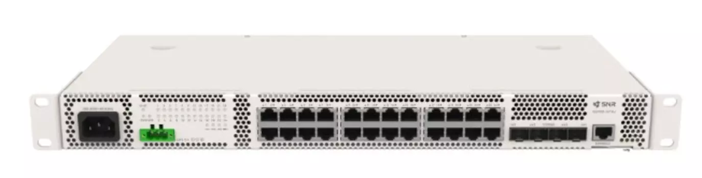 Коммутатор управляемый SNR SNR-S5210G-24TX-UPS-R L2+