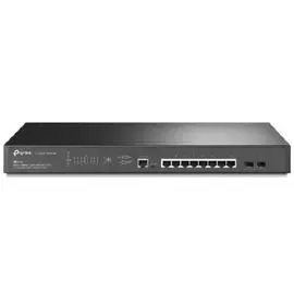 Коммутатор управляемый TP-LINK TL-SG3210XHP-M2 JetStream, 8*PoE+ порт 2.5G и 2*uplink-порт 10G, 8*RJ-45 100/1000/2500 Мбит/с, 2 слота SFP+ 1/10 Гбит/с