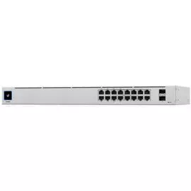 Коммутатор управляемый Ubiquiti UniFi Switch USW-16-POE Gen1 USW-16-POE-EU 1 Гбит/с LAN: 16, SFP порты:2, Количество портов PoE out:8
