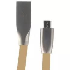 Кабель интерфейсный USB 2.0 Cablexpert CC-G-mUSB01Gd-1M AM/microB, серия Gold, длина 1м, золотой, блистер