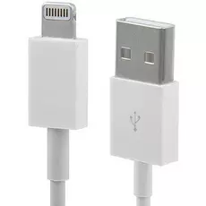 Кабель интерфейсный USB 2.0 Cablexpert CC-USB-AP2MWP AM/Apple, для iPhone5/6 Lightning, 1 м, белый, пакет