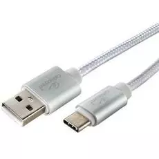 Кабель интерфейсный USB 2.0 Cablexpert CC-U-USBC01S-1M