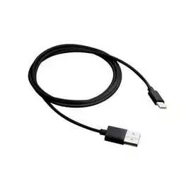 Кабель интерфейсный USB 2.0 Canyon UC-1 CNE-USBC1B Type C USB 1m, black
