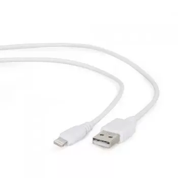 Кабель интерфейсный USB 2.0 Filum FL-C-U2-AM-LM-1M-W 1 м., белый, 2 А, разъемы: USB A male - Lightning male, пакет