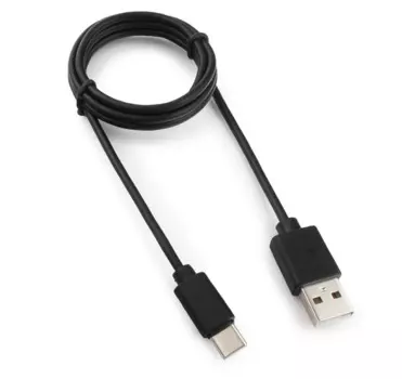 Кабель интерфейсный USB 2.0 Гарнизон GCC-USB2-AMCM-1M , AM/ USB3.1 Type-C, 1м, пакет