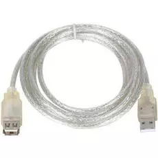Кабель интерфейсный USB 2.0 удлинитель Buro AM-AF 0.75 м, пакет