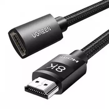 Кабель интерфейсный UGREEN HD151 40447_ HDMI, 1м, цвет: черный
