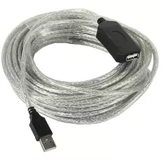 Кабель интерфейсный USB 2.0 удлинитель VCOM AM/AF VUS7049-5M 5 м, активный VUS7049-5м