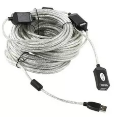 Кабель интерфейсный USB 2.0 VCOM VUS7049-25M Кабель-адаптер USB2.0-repeater, удлинительный активный Am--Af 25м