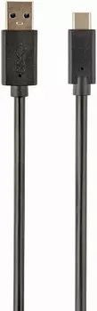 Кабель интерфейсный USB 3.0 Filum FL-C-U3-AM-CM-0.5M 0.5 м., USB 3.0, черный, 3A, разъемы: USB A male- USB Type С male, пакет