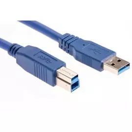 Кабель интерфейсный USB 3.0 Telecom TUS7070-1.8M соединительный USB A (M)/USB B (M), 1.8m