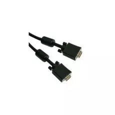 Кабель интерфейсный VGA-VGA Gembird 15M/15M CC-PPVGA-6B 1.8м, D-sub, черный, тройной экран, феррит.кольца, пакет