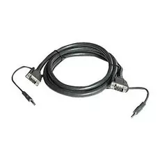 Кабель интерфейсный VGA-VGA Kramer 15M/15M 92-2202010 3м, D-sub, High Quality+ аудио 3.5 C-GMA/GMA-10