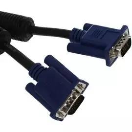 Кабель интерфейсный VGA-VGA VCOM VVG6448-1.8MO 15M-15M, 2 фильтра, 1,8м