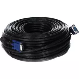 Кабель интерфейсный VGA-VGA VCOM VVG6448-40MC 15M-15M, 2 фильтра, 40м