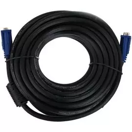 Кабель интерфейсный VGA-VGA VCOM VVG6460-2MO удлинительный 15M=>15M, 2 фильтра, 1,8м