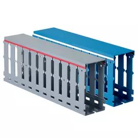 Кабель-канал DKC 00127RL перфорированный с крышкой 25х30 L2000 RL12 серый, “Quadro”