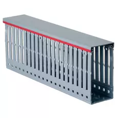 Кабель-канал DKC 01107RL перфорированный с крышкой 40х60 L2000 RL6 серый. Quadro
