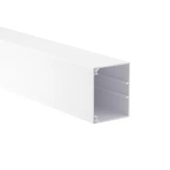 Кабель-канал DKC 01790 ТА-GN 100x80 L2000 с крышкой, с направляющими для установки разделителей. In-liner Classic