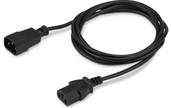 Кабель KINGPRICE KP-PC-C13-C14-1.5M IEC C13 IEC C14 1.5м черный, 2029710